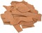 ELW Full Grain Leather 1lb Scraps Tobacco Brown 5/6 OZ (2mm) Perfect for Crafts, Tooling, Repairs